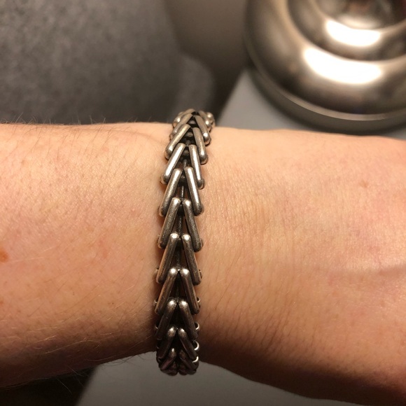 Alex and Ani silver wrap adjustable bangle. Looks great worn in a “stack” - Picture 2 of 3